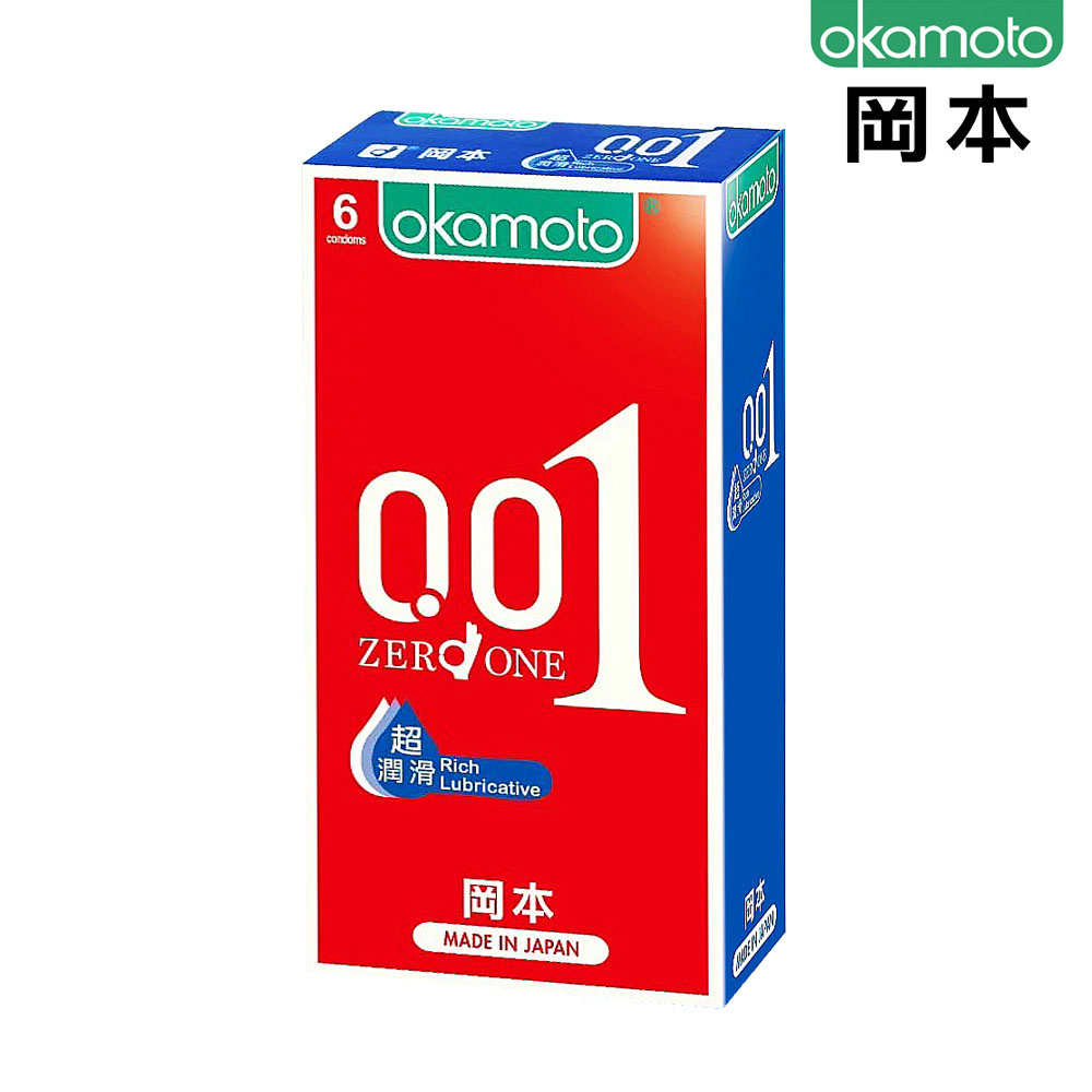 岡本Okamoto|0.01RL 超潤滑保險套(6入)