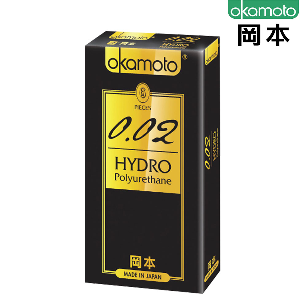 岡本Okamoto|002 HYDRO 水感勁薄保險套(12入)
