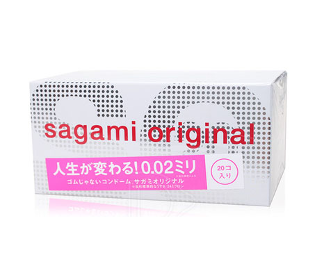 Sagami|相模 元祖 002 超激薄保險套 20入