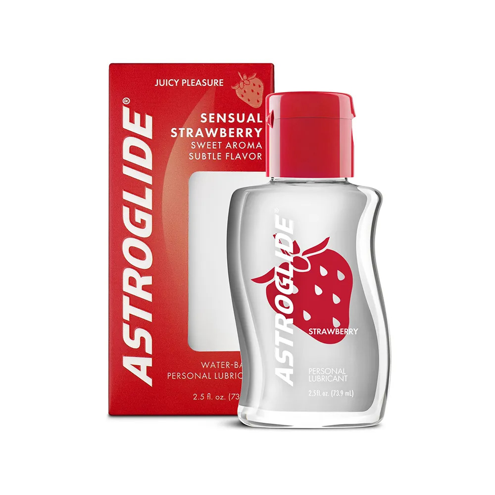 艾詩萊Astroglide|美國NO.1 浪漫調情最愛潤滑液 - 甜蜜草莓 74ml