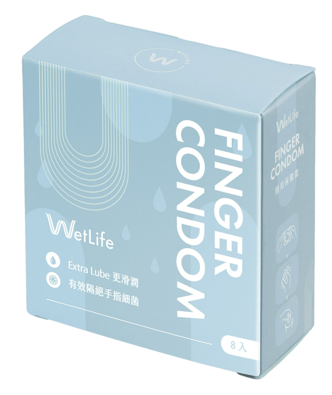 Wetlife|指用保險套 Finder Condom (8入)