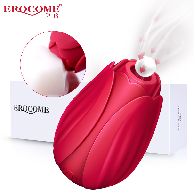 EROCOME伊珞｜天秤座- LIBRA - 無線10頻吸吮器 Red