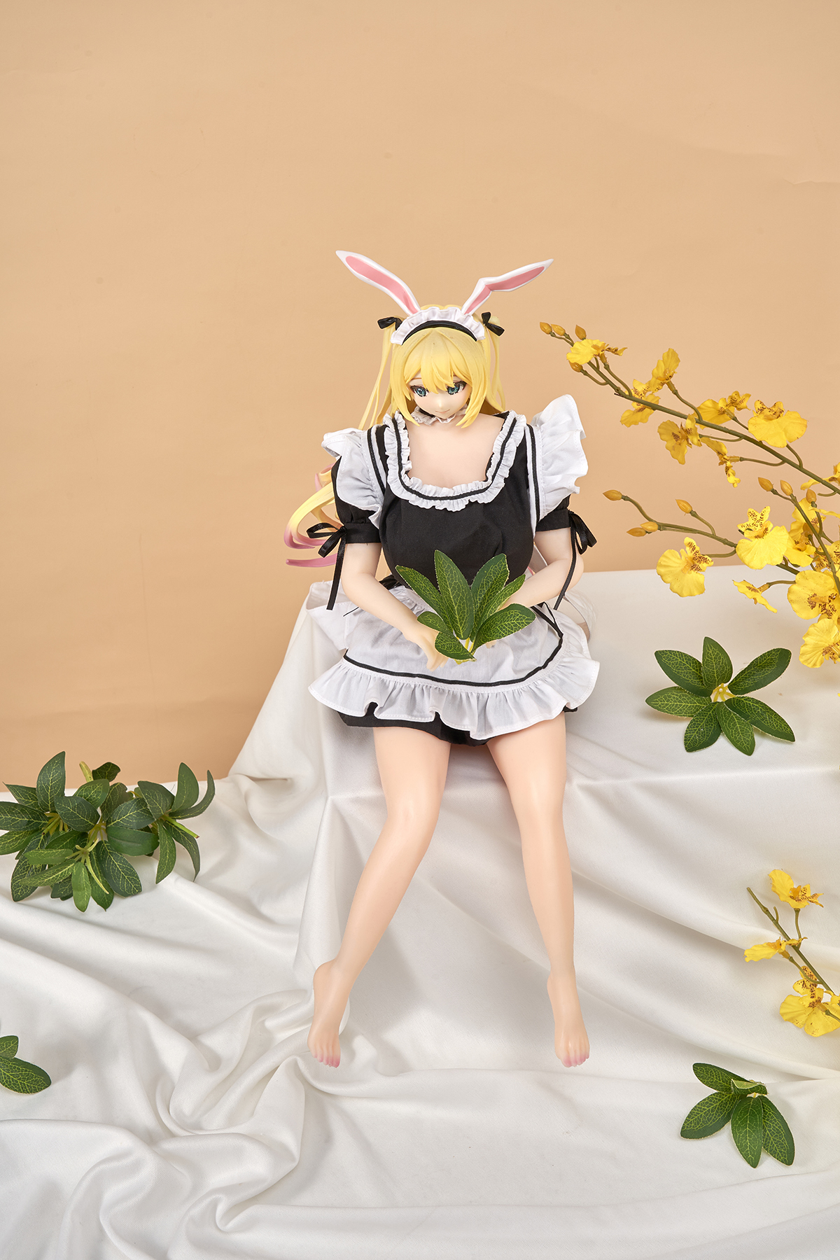性感雙馬尾女僕 深藏不漏的艾露露 PVC自慰套 飛機杯 - 1.2kg