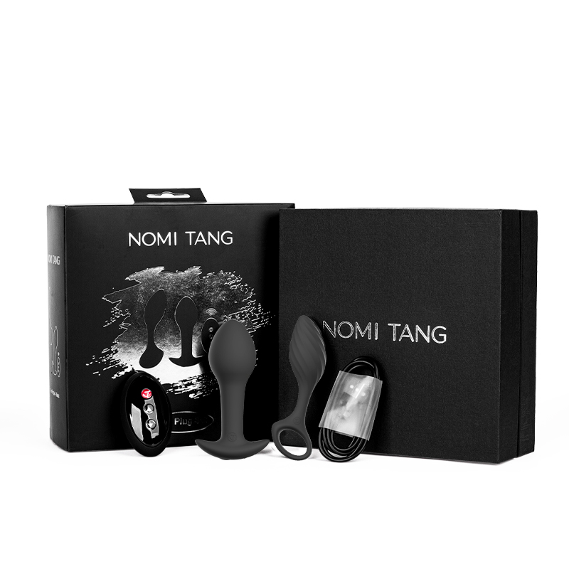 Nomi Tang|德國 Fun Plug Set 負重鍛鍊+遙控後庭肛塞 套組