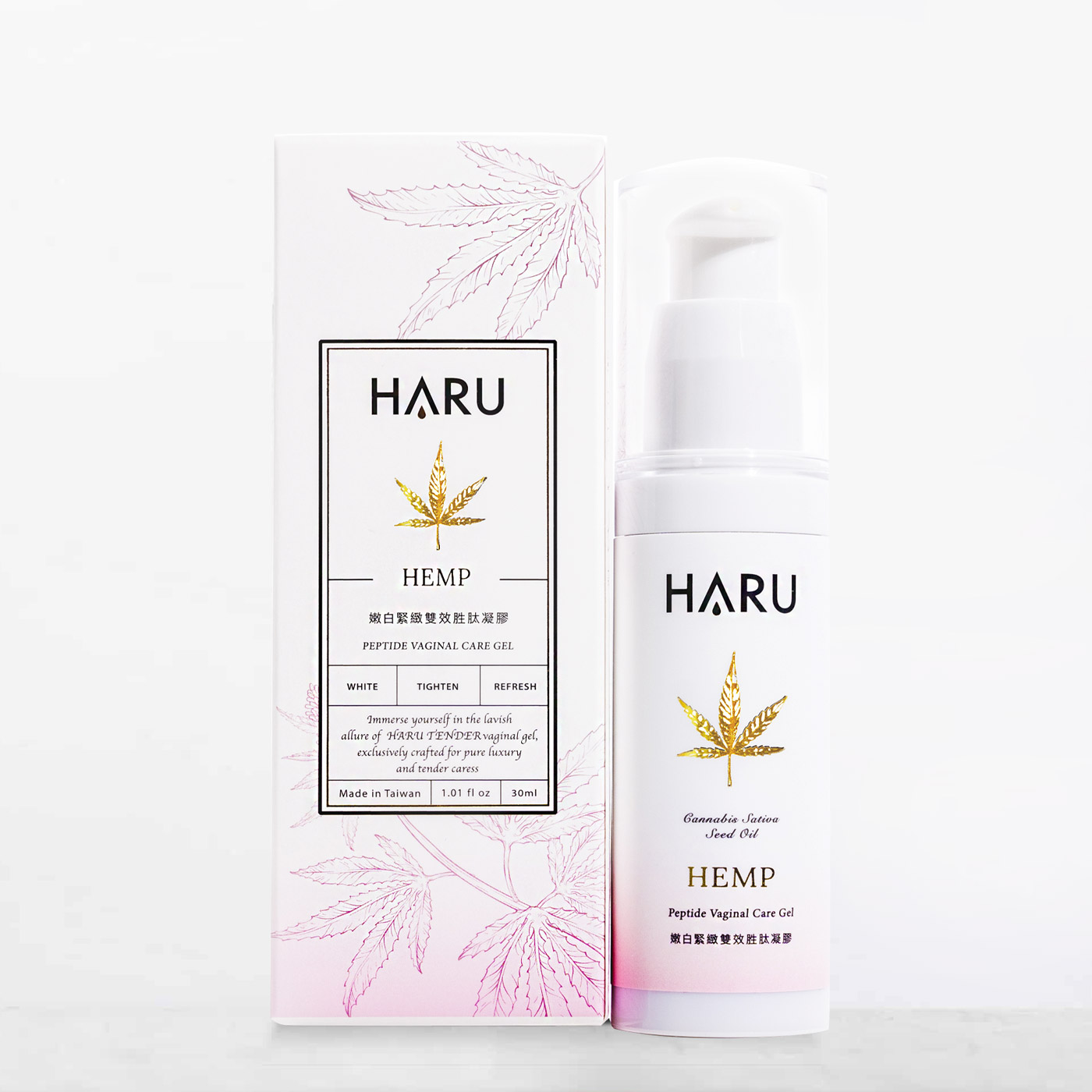 HARU｜大麻私密嫩白緊緻雙效胜肽凝膠 30ml