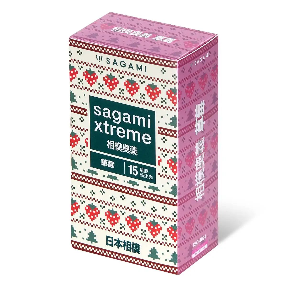 Sagami|相模奧義 草莓 乳膠保險套 衛生套 15 入 超薄型 限定版