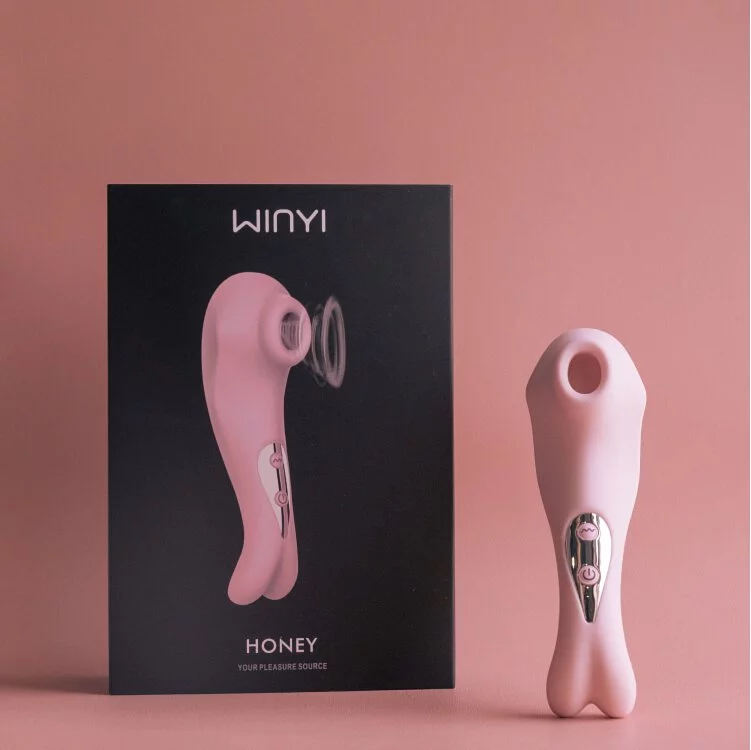 WINYI|小海馬 潮吹吸吮 按摩器 電動吸吮器(Pink)