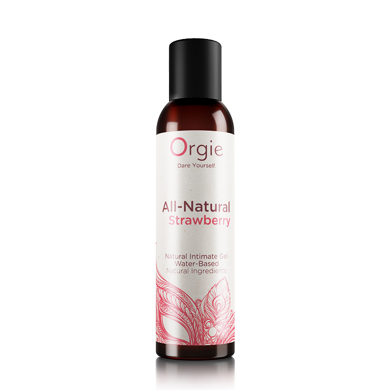 Orgie|葡萄牙 ALL-NATURAL STRAWBERRY 天然萃取 長效保濕 草莓口味水溶性潤滑液 150ml