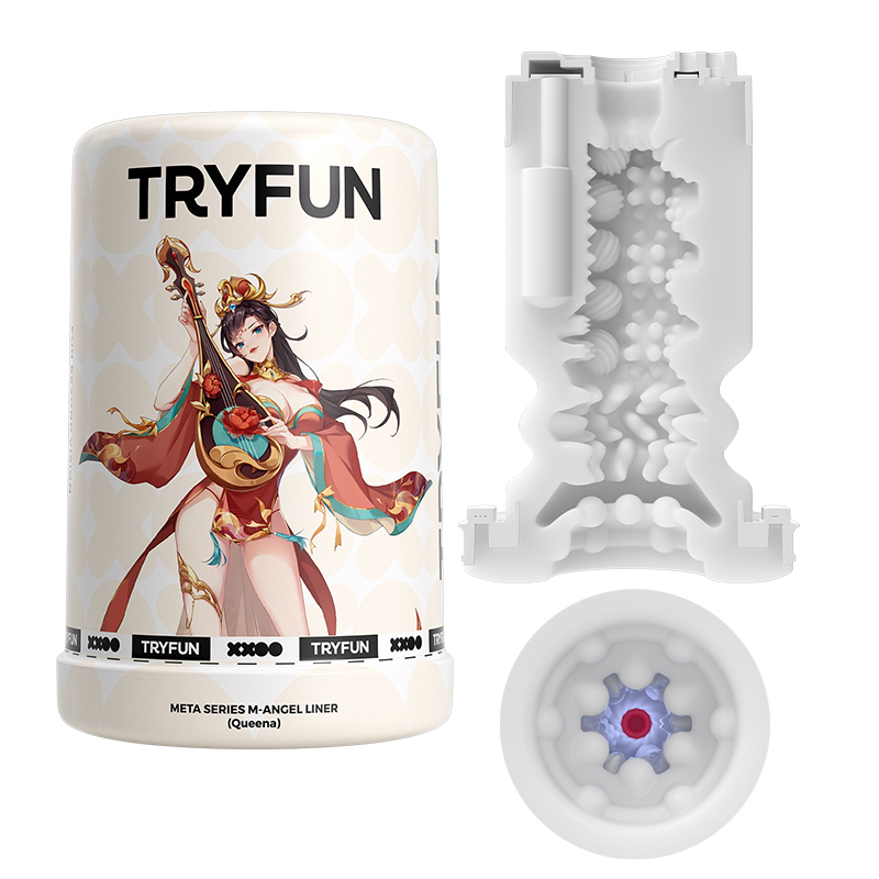 春風TryFun|元力二代 鈺環 智能電動飛機杯專用內膽 APP美少女養成 冷豔熟女款 元系列