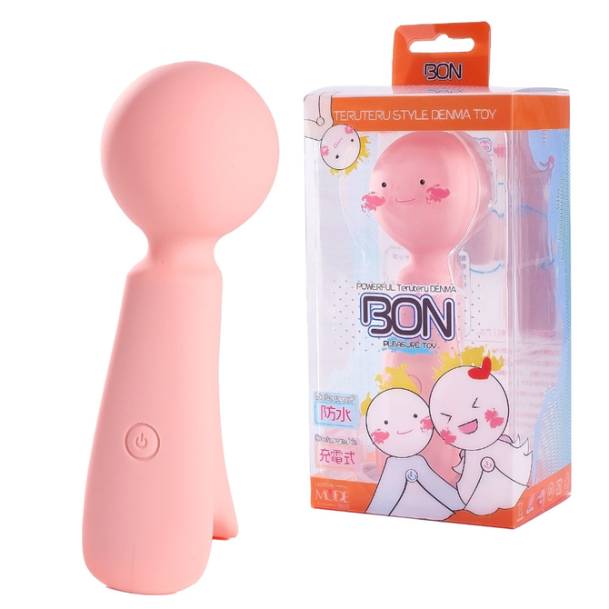 MODE|晴天娃娃造型震動棒・BON 櫻桃紅 電動按摩棒