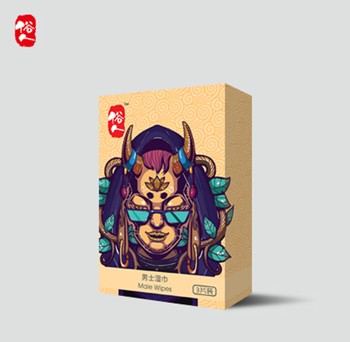 【停產】俗人| 盡情享樂 中式配方延遲濕巾 3入裝