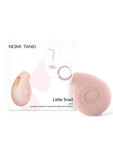 Nomi Tang|德國 Little Snail 小蝸牛 粉色 吸吮震動 電動按摩器 吸吮跳蛋