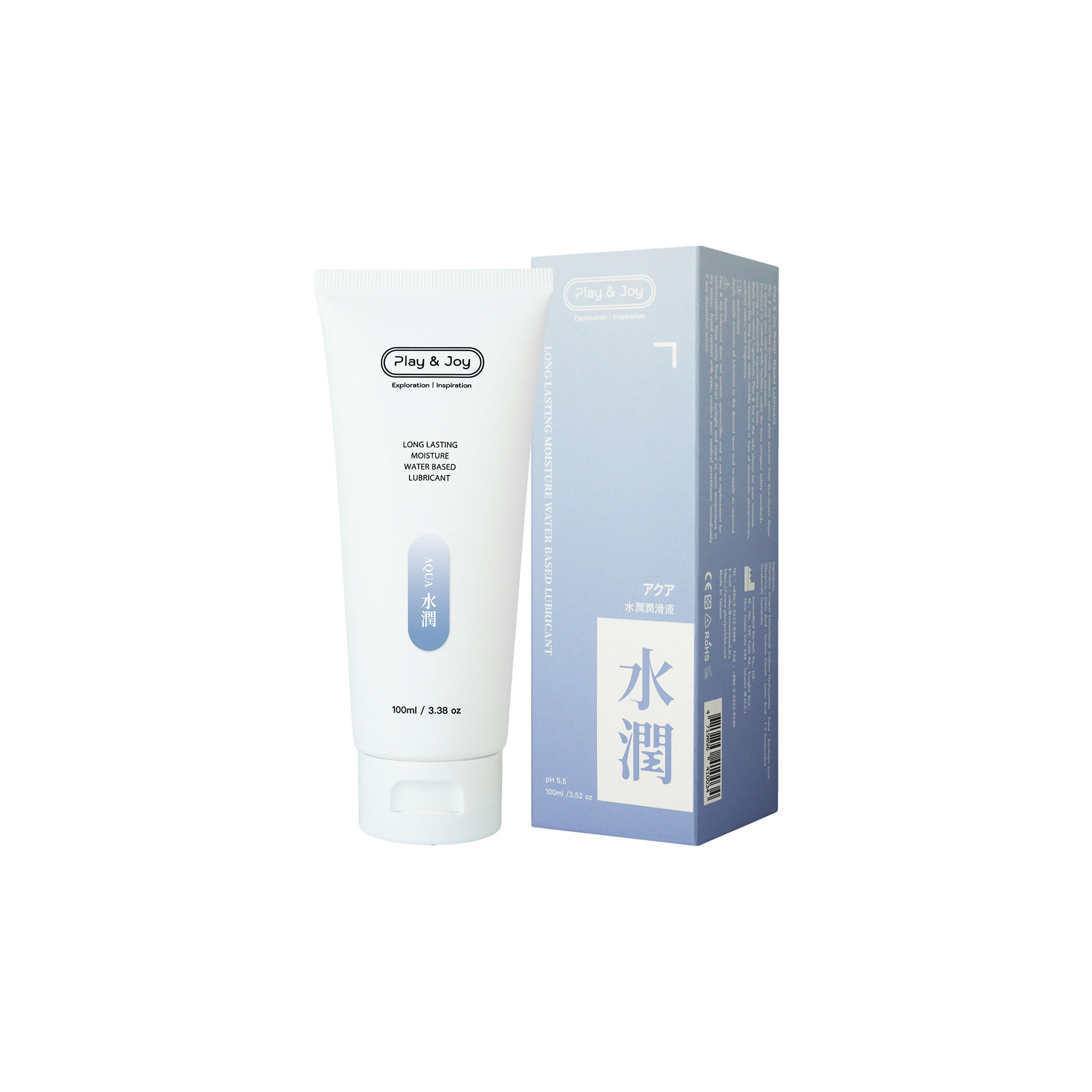 Play&Joy| 品覚 水潤型 潤滑液 100ml 靛藍