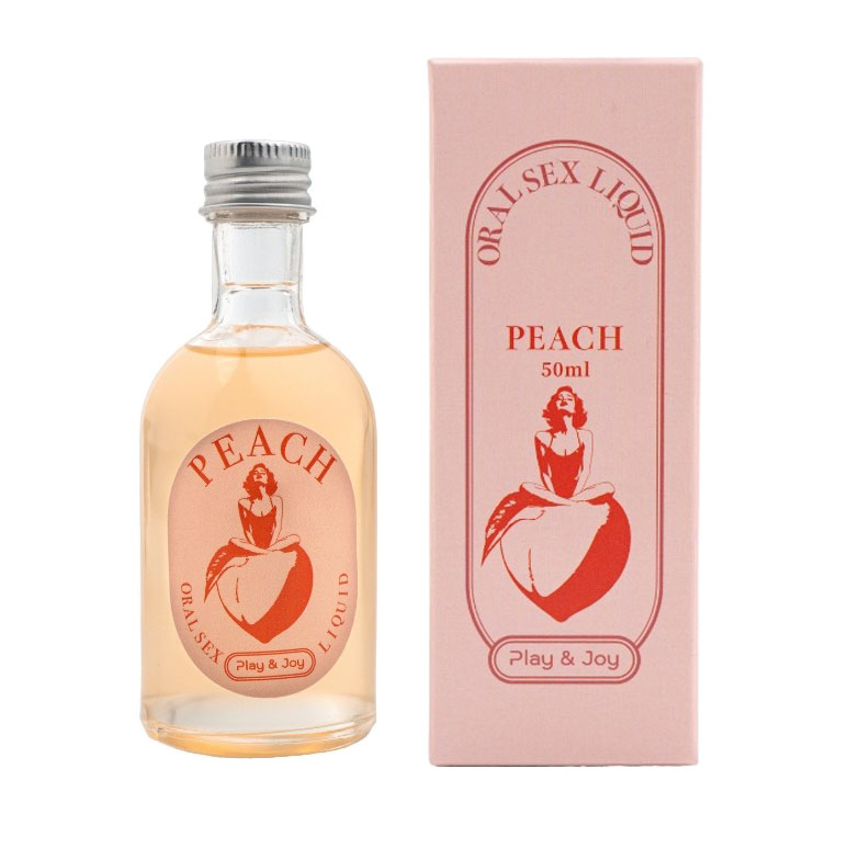 Play&Joy｜情趣口交潤滑液 水蜜桃雞尾酒 50ml