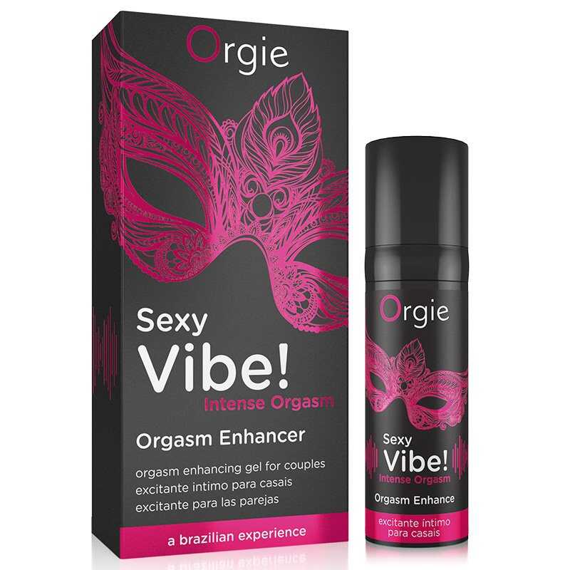 Orgie｜葡萄牙 Sexy Vibe INTENSE ORGASM-冰火跳動快感增強液 高潮潤滑液 - 15ml