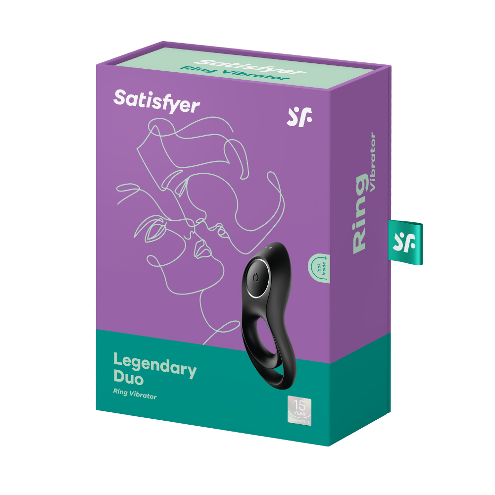 Satisfyer|德國 Legendary Duo 男士精力雙環 震動套環