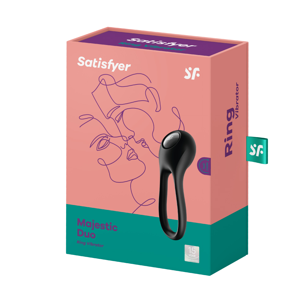 Satisfyer|德國 Majestic Duo 男士精力大環 震動套環