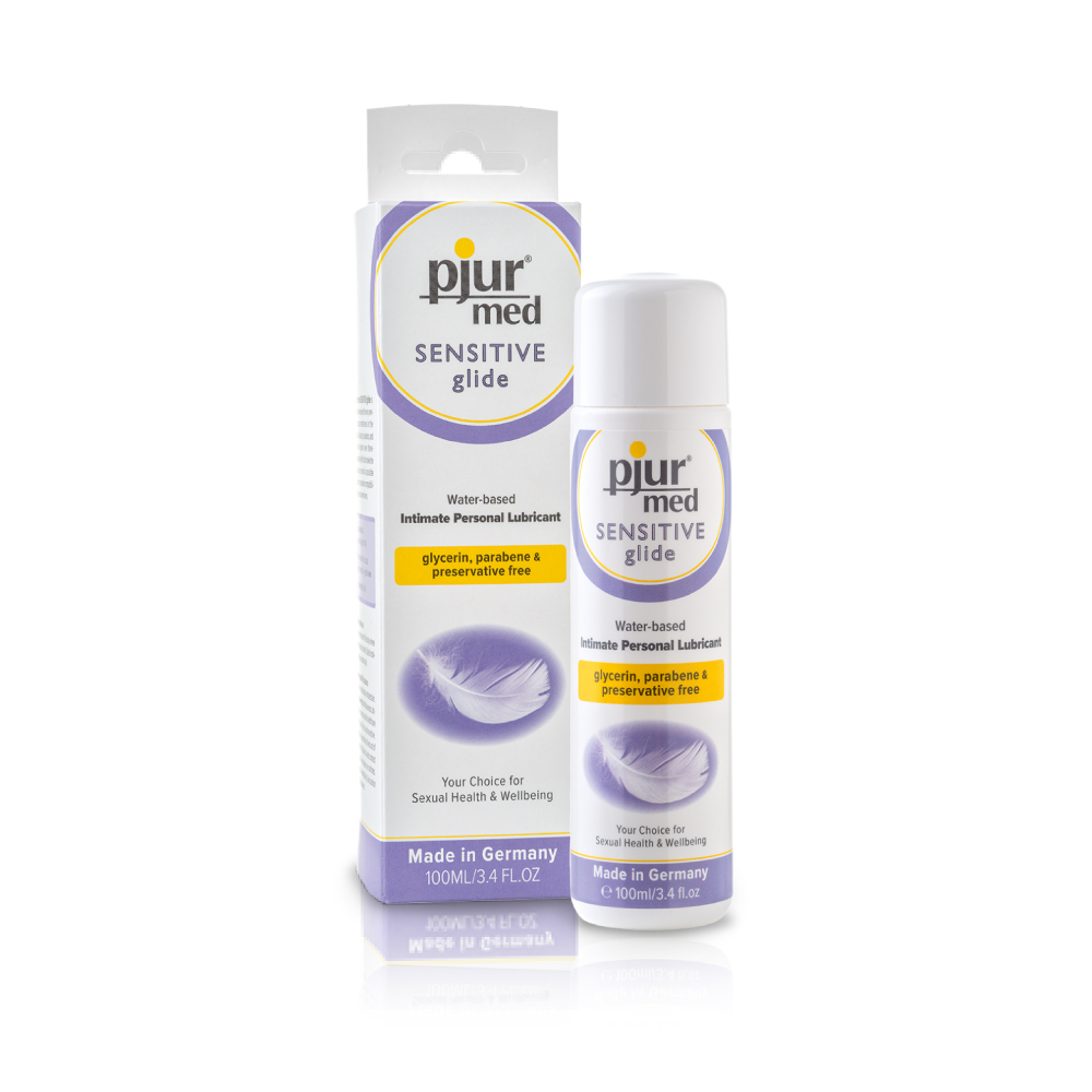 PJUR｜德國 碧宜潤 med SENSITIVE glide 專業抗敏 水性潤滑液 - 100ml