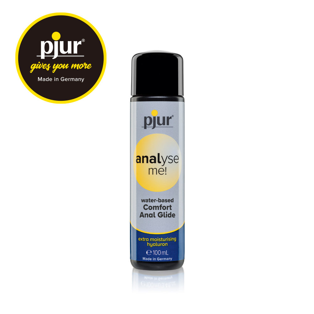 PJUR|德國 碧宜潤 analyse me! Moisturising 舒適後庭保濕 水性潤滑液 - 100ml