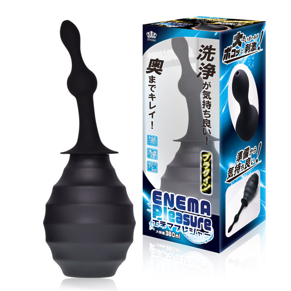 ENEMAPleasure|前列腺樂趣 外掛插入浣腸器 肛門清洗器