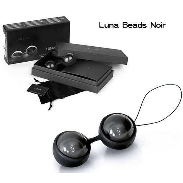 LELO|瑞典 Luna Beads Noir 露娜球 聰明球 黑珍珠 - 後庭專用