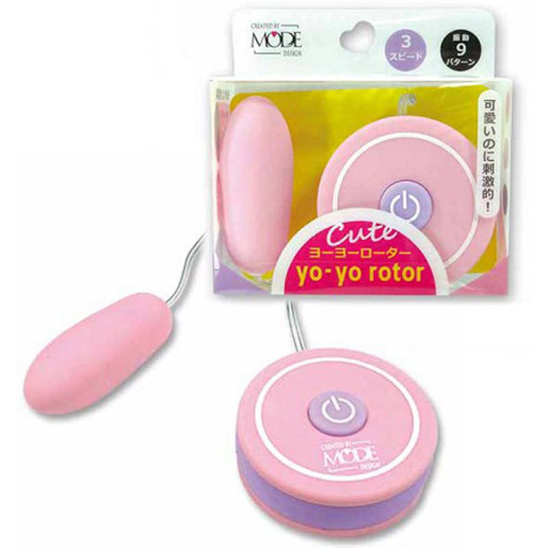 MODE|日本 yo-yo rotor 可愛造型 跳蛋 - 粉色
