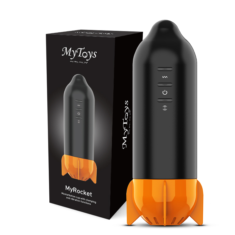 MyToys|德國 MyRocket 火箭 深層夾吸震動 電動飛機杯