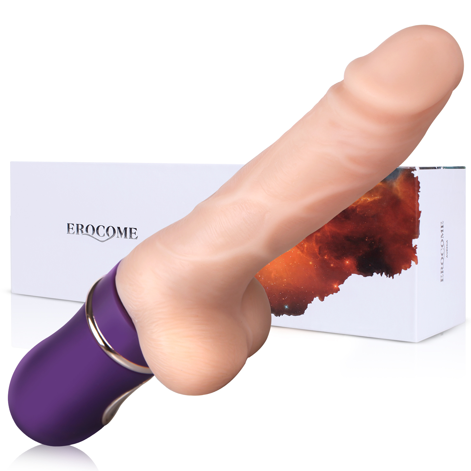 EROCOME|伊珞 御夫座 AURIGA 伸縮 智能加溫 仿真陽具 電動按摩棒