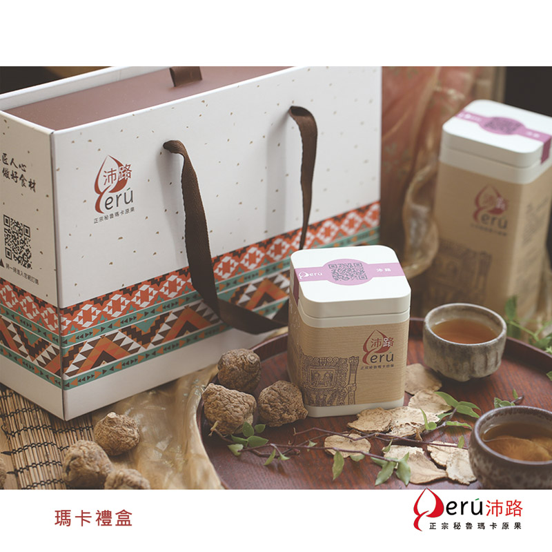 【補氣人蔘!】正宗祕魯瑪卡原果切片_禮盒/100G兩入