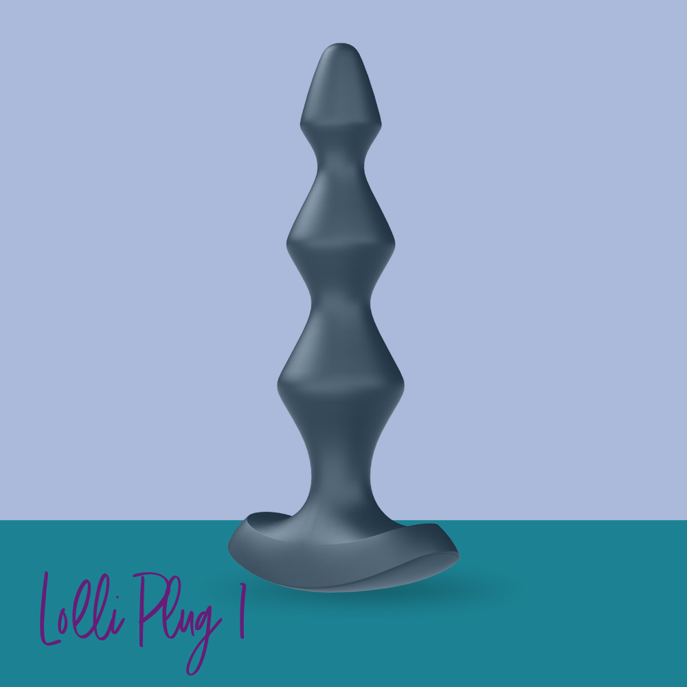 Satisfyer|德國 Lolli Plug 1 後庭震動器 前列腺按摩器 - 深藍