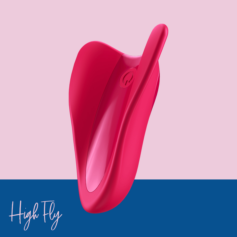 Satisfyer｜德國 High Fly 陰蒂震動器 震動跳蛋 - 紅