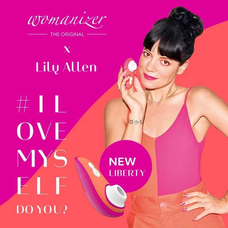 Womanizer|德國 LIBERTY 電動吸吮器 聯名限量版 - Lily Allen
