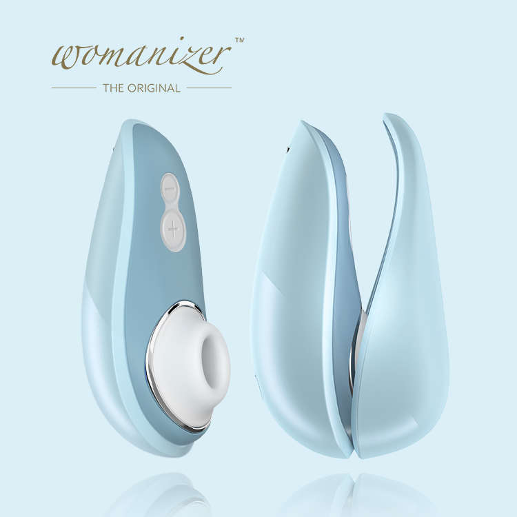 Womanizer|Liberty 玩美女人 吸吮愉悅器 - 天空藍