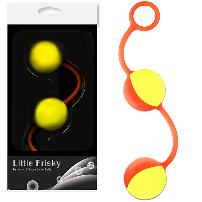 Frisky動感回震聰明雙球-橘