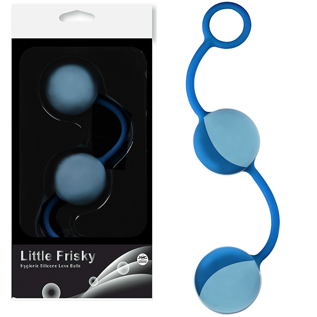 Frisky動感回震聰明雙球-藍
