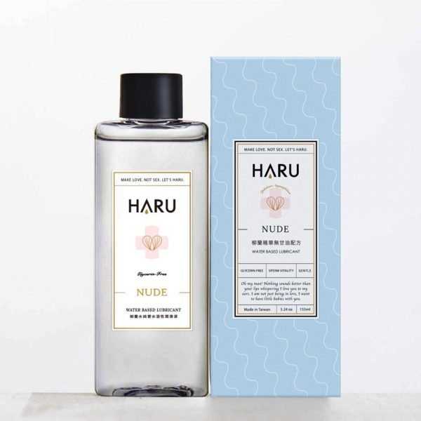 HARU｜NUDE 柳蘭水純愛 無甘油 水溶性潤滑液 - 155ml