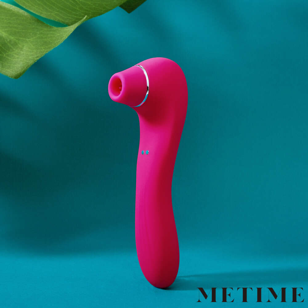 METIME|蜜探 花漾誘惑 電動吸吮器 吸吮跳蛋 - 嬉皮桃