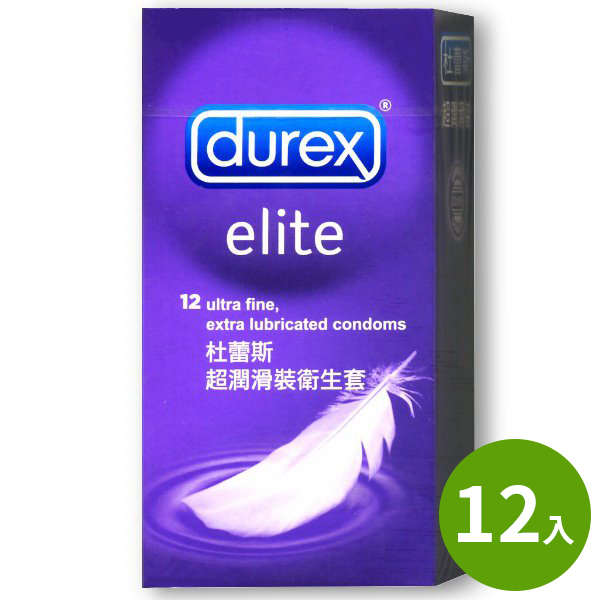 Durex|杜蕾斯 保險套 超潤滑型 - 12入