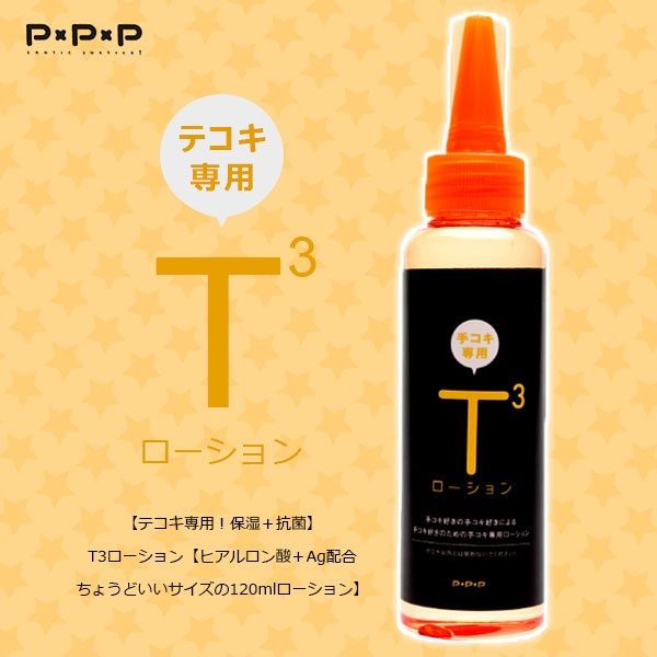 【打手槍專用!保濕+抗菌】T3潤滑液【玻尿酸+Ag配合 剛好大小的潤滑液】120ml