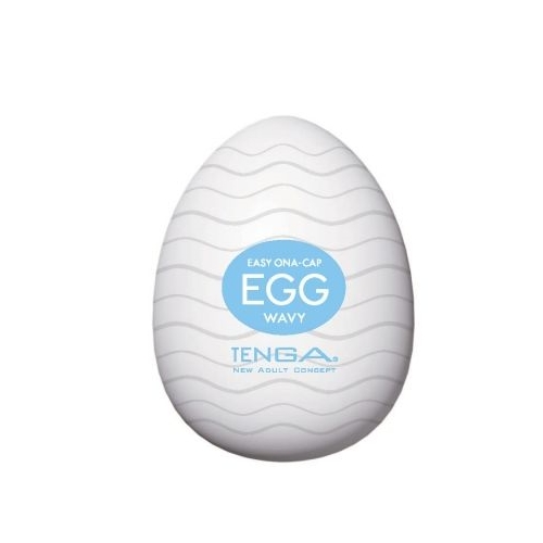 【軟綿觸感】TENGA EGG-001 挺趣蛋〈波浪型〉