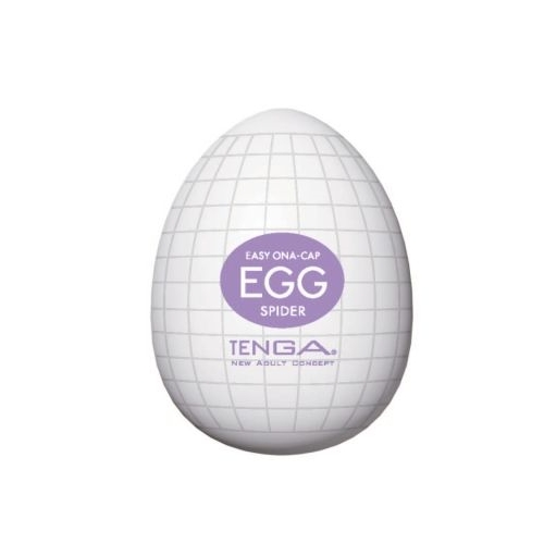 【包裝隱密】TENGA EGG-003 挺趣蛋〈蛛網型〉