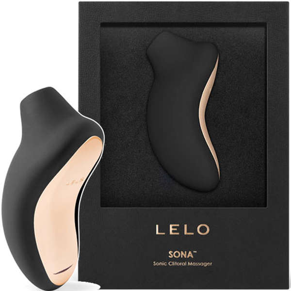 LELO｜瑞典 SONA索娜 首款聲波 吮吸按摩器 吸吮跳蛋 - 黑色