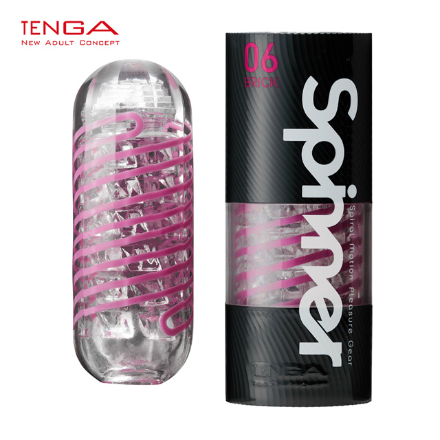 TENGA｜SPINNER軟版06S 飛機杯 - 衝擊磚