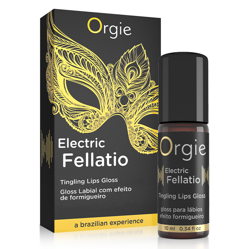 Orgie|葡萄牙 Electric Fellatio Lips Gloss 尬電跳動口交專用液 - 10ml