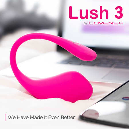 LOVENSE｜LUSH 3 華裔女神 asia fox首推 穿戴智能跳蛋