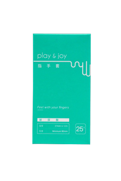 PLAY&JOY｜指手套 25入 玻尿酸